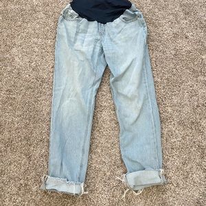 Old navy maternity slouchy straight 4